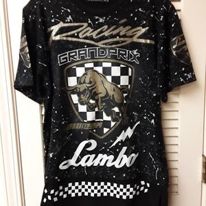 Contender Grand Prix Lambo Bleach Black Shirt M